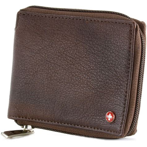 men's zip wallet